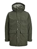 JACK&JONES Herren JJCHAMP Jacket Parka, Rosin, L