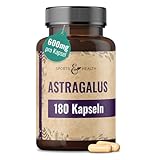 Astragalus Kapseln Hochdosiert - 180 Kapseln - Tragantwurzel - Hochdosiert