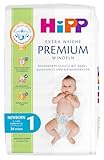 HiPP Extra Weiche Premium Windel Größe 1 Newborn 2-5 kg, 72 Stück (3 Packungen mit 24), mit 3-fach Auslaufschutz und Duo Hautschutz