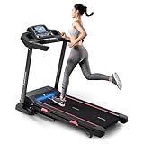 Sportstech F31s Profi Laufband für Zuhause I Premium APP via Bluetooth I LED & Tablethalterung I Deutsche Qualitätsmarke I 4.5 PS, 16 km/h - Fitness Treadmill klappbar bis 120 kg Nutzergewicht
