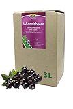 BLEICHHOF® Schwarzer Johannisbeersaft - Direktsaft, vegan, Bag-in-Box (1x3l Saftbox)