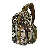 IWOMA Aufbewahrungstasche für Angelzubehör, leicht, Angelrucksack, Werkzeugtasche für Angeln, Wandern, Jagd, Camping, Angelzubehör, Aufbewahrungstaschen und Wraps Rutenhalter