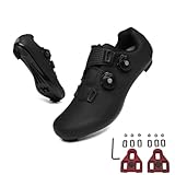 Mateju Fahrradschuhe Herren Damen Rennradschuhe Kompatibel mit Look SPD-SL Delta Lock Pedal Reitschuhe,Draussen Atmungsaktive Radschuhe Leichte Schuhe Rennrad Schuhe