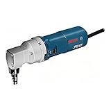 Bosch Professional Knabber GNA 2,0 (500 Watt, Schneidet Metalle bis 2.0 mm, Allround Nibbler, Schwenkbare Matrize, Ideal für Innenausschnitte)