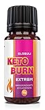 Saint Nutrition® KETO Burn Globuli - Stoffwechsel - extrem schnell - für unterwegs & endlich für Frauen und Männer mit Raspberry Ketone + Grüntee