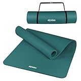 ALPIDEX Yogamatte Extra Dick 1,5cm Phthalatfrei Fitness Matte, Farbe:Petrol, Maße:190 x 80 x 1.5 cm