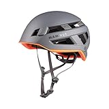 Mammut Crag Sender Helmet | Kletterhelm für Damen und Herren, Ausrüstung für Bergsteiger | Titanium, 56-61 cm