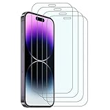 ZJWHDSKF 3PCS Voll gehärtetes Glas für iPhone 13 15 16 14 11 12 Pro Max 13 Mini Displayschutzfolie für iPhone Xr X Xs 7 8 Plus SE 2020