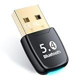 NEUTYPECHIC Bluetooth Adapter PC 5.4, Bluetooth Dongle mit Windows8.1/10/11, USB Bluetooth Adapter für Laptop/Tastatur/Maus/Tablet/Kopfhörer/Handy, Plug & Play, 7 Geräte Gleichzeitig Verbinden