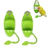 Sepiaschale Halterung,Mit Ständer Vogelkäfig Zubehör,Sepiaschale Halter,Vogelfuttersäule Futterbehälter,Vogel Lebensmittel Halter,Zum Halten Früchten,Tintenfischknochen,Gemüse,Heimvogelbedarf,2 Pcs