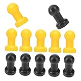 GANAZONO 12 Stück Teiliges Trampolin Kugelkopf Schutzkappen Durchmesser Sicherheitsnetz Endkappen für Innen Außentrampoline Einfache Montage Langlebiger Schutz für Trampolinstangen