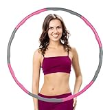 Fitness Hula Hoop Reifen, Ø 95cm, Fitnessreifen für Erwachsene, sanfte Massage, zum Abnehmen, Bauchtraining, Farbe - Suprise -, Kunststoff
