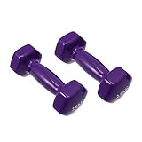 CORHAD 2st Fitnessgeräte Handhantelgewichte Handgewichte Aus Neopren Glocke Fitness-hantel Hanteln Trainieren Fitness Weiche Handgewichte Herren Fitness Hantel Weibliche Hantel Rosa