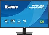 iiyama Prolite X2792HSU-B1 68,6cm 27' IPS LED-Monitor Full-HD 120Hz HDMI DP USB3.2 Slim-Line Adaptive Sync Energieklasse B