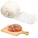 Browin 310102 Schinkennetz weiß, Fleischnetz, Elastische, Rollbraten Netz, 15 cm x 5 m bis 220°C, Stoff, White, cm, 7 x 7 x 6 cm, 1 Einheiten
