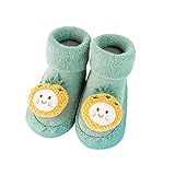 Schläppchen Kinder Schuhe Jungen Mädchen Schuhe und Winter Bequeme Baby Kleinkind Schuhe Niedlichen Obst Muster Erdbeere Kinder Mesh Atmungsaktive Sportschuhe Kinder Schuhe Winter (Green, 23 Toddler)