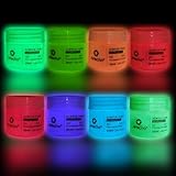 Artecho 8C Neon&Glow in the Dark 2-in-1-Acrylfarben-Set 20ml Flasche
