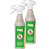 Envira Ameisen-Spray - Anti-Ameisen-Mittel Mit Langzeitwirkung - Geruchlos & Auf Wasserbasis (2 x 500ml)