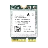 MT7925 WiFi 7 Netzwerkkarte, 2400 MBps, 2,4 g, 5 g, 6 G, BT5.3, WLAN-Adapter, LAN, Linux, für Win 10/11 Z0D1-Karte