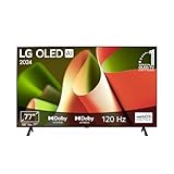 LG OLED77B4ELA TV 195 cm (77 Zoll) OLED Fernseher (α8 4K AI-Prozessor, Dolby Vision, bis zu 120Hz) [Modelljahr 2024]