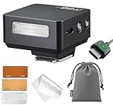 GODOX IT20 S Kamera Blitz, IT20S TTL Mini Blitzgeräte, 1,5 Sekunden Recycle-Zeit, Kompatibel mit Sony Alpha A9 III a7III a7CII a7IV a7C a7RV a7 a7SIII a6700 a6400 a6600 ZV-E10 II ZV1 a6100 (Schwarz)