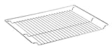 ICQN Universal-Backofenrost, Backofengitter geeignet für Bosch Siemens, Backgitter Grillrost für Backofen, Verchromt, 465 x 370 mm, 1 Stück, Silber