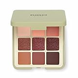 KIKO Milano Green Me Eyeshadow Palette 102, Palette Mit 6 Lidschatten Mit Mattem, Perlmutt- Und Metallic-Finish