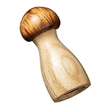 Natürliche Holzmühle Mahlmechanismus Für Meersalz Und Schwarze Paprika Verstellbare Grobheit Gewürzmühle Küchenwerkzeug Holzpfeffermühle