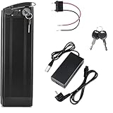 SDTYYP E-Bike Akku 36V 15.6AH Fahrrad Pedelec Lithium-Ionen Akku mit Ladegerät und BMS, für 36V 250W 350W 500W Elektrofahrrad Motor