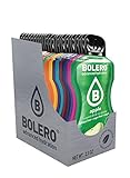 Bolero Drinks Kennenlernpaket STICKS MIX 48x3g I erfrischendes zuckerfreies Getränkepulver mit Stevia gesüßt | Vitamin C | für Diabetiker | ein gesünderes Getränk für Familie und Freunde