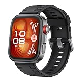 HUAWEI Watch FIT 4 Pro Smartwatch, Sports Fitness Tracker, GPS, 5ATM Wasserdicht, EKG, Bis zu 10 Tage Akku, Android™ & iOS Kompatibel, +6 Monate erweiterte Garantie, Schwarz