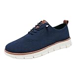 LOIJMK Breeze Schuhe Herren Urban - Sneaker Turnschuhe Strick Atmungsaktiv Joggingschuhe Fitnessschuhe Outdoor rutschfest Sportschuhe Breeze Schuhe Tennisschuhe Sport Jogging Laufschuhe