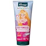 Kneipp Naturkind Seeprinzessin Shampoo & Dusche - nature kids Sea Princess Shampoo & Shower - Kinderduschgel 2 in 1 mit Himbeerduft - tränenfrei & leicht kämmbar - vegan 200ml