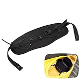 Sitzkajak Kajak Rückenlehne Kajak Kanusitz Rückenlehne Verstellbare Rückenlehne Rückenstütz Pad Rutschfestes Deluxe Kajak Kissen mit stabilen Gurten,Rückenband für Outdoor,Kajakfahren,Kanu,Boot