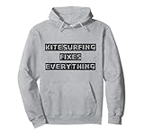 Kitesurfen repariert alles, was Frauen Männer Kitesurfen lieben Pullover Hoodie