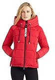 khujo Lilena Frauen Winterjacke rot S 100% Polyester Basics, Casual Wear, Streetwear