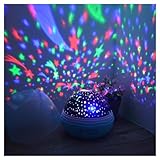 AULSTER Sternenhimmelprojektion Lampe Schlafzimmer Morgen Himmel LED STARRY HIME -Projektor für perfekte Geschenke von und Erwachsenen(Blau)