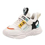 FGUUTYM Kinder Sportschuhe Laufschuhe Kinder Turnschuhe Jungen Kleinkind Walking Sneaker Outdoor Freizeit Kleinkindschuhe Atmungsaktive Sportschuhe Weiche Sohle Babyschuhe Turnschläppchen