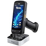 Tera Pro Android Barcode Scanner PDA Android 11 mit Ladestation Pistolengriff 8000 mAh Batterie BT5.0 PDA Barcode Scanner POS Terminal Mobiler Computer Handheld Barcode Reader P172