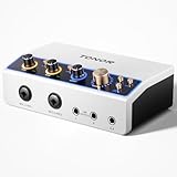 TONOR Audio Interface für Streaming Podcasting Studio ASMR Aufnahmen, 2-Kanal XLR Audio Mixer mit RGB für Gamer Gitarristen Sänger Produzenten Content Creators in HiFi-Studioqualität TX510 Weiß