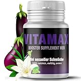 VITAMAX Booster 10 Blaue Tabletten für den Mann | Keine Kur- Langanhaltend Soforteffekt - Hochdosiert 2.0 Natürliche Inhaltsstoffe | Original von Plantapax