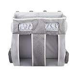 Crib Windel-Organizer – Aufbewahrungstasche für Kinder 50 x 44 x 16 cm | Aufbewahrungstasche aus Oxford für Krippen | Stacker von Taschen für Kindergarten | Geringe Raumdecke