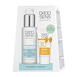 DADO SENS PIGMENTCARE SPEZIALPFLEGESET - ANTI-PIGMENTFLECKEN SERUM (50ml) & SUN SONNENFLUID SPF 30 (25ml) - Reduziert Pigment- & Altersflecken, Feuchtigkeitsspendend, UV-Schutz - Für empfindliche Haut