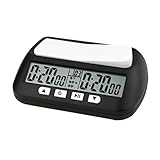 Schachuhren Professionelles tragbares digitales Schachbrett Wettbewerb Countup Down Schachspiele Elektronischer Alarm Stopp-Timer