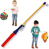 Elektrischer Laternenstab mit LED - zum Laternen basteln | 40cm, für AA Batterien | Laterne gehen Laternenumzug St Martin Halloween Karneval