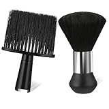 Giantree 2 Stück Nackenpinsel Set, Friseurbürste Für Nacken, Soft Barbierbürste, Neck Duster Pinsel Für Reinigung Gebrochener Haare Am Hals