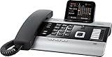 Gigaset DX600A ISDN-/DECT Telefon (mit 3 Anrufbeantwortern - Schnurtelefon mit großem Display) titanium