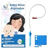 Baby-Nasensauger, Nasenschleimsauger für Neugeborene, Kinder Nasensauger, Nasensauger, Nasenreiniger, leicht zu reinigen, mit 24 Hygiene-Filtern
