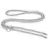 Start Soft Longierhilfe Hilfslonge aus Baumwolle mit Karabiner Trainingshilfe, Longier-Hilfe für Pferde, Longiertrainingssystem weiß/schwarz (Full (Warmblut))
