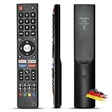 Dakana Ersatz Fernbedienung für ChiQ GCBLTV02ADBBT Changhong Fernseher TV Remote Control vorkonfiguriert und sofort einsatzbereit